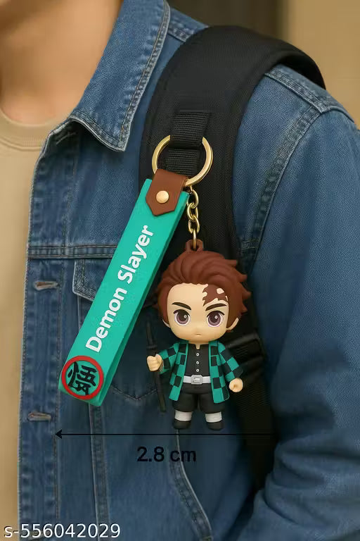 Demon Slayer Tanjiro Kamado Anime Keychain Anime Keychain Trendy