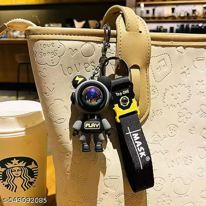 Astronaut Keychain | Key Chain for Bike & Car | Couple Keychain (Pack of 1)